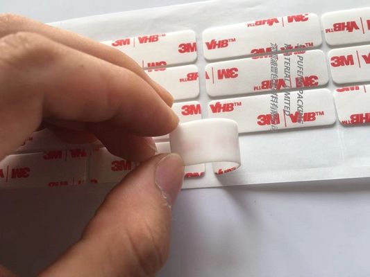 La resistencia da alta temperatura RoHS VHB cortó la cinta con tintas adhesiva, cinta de 3M PE Foam Double Sided